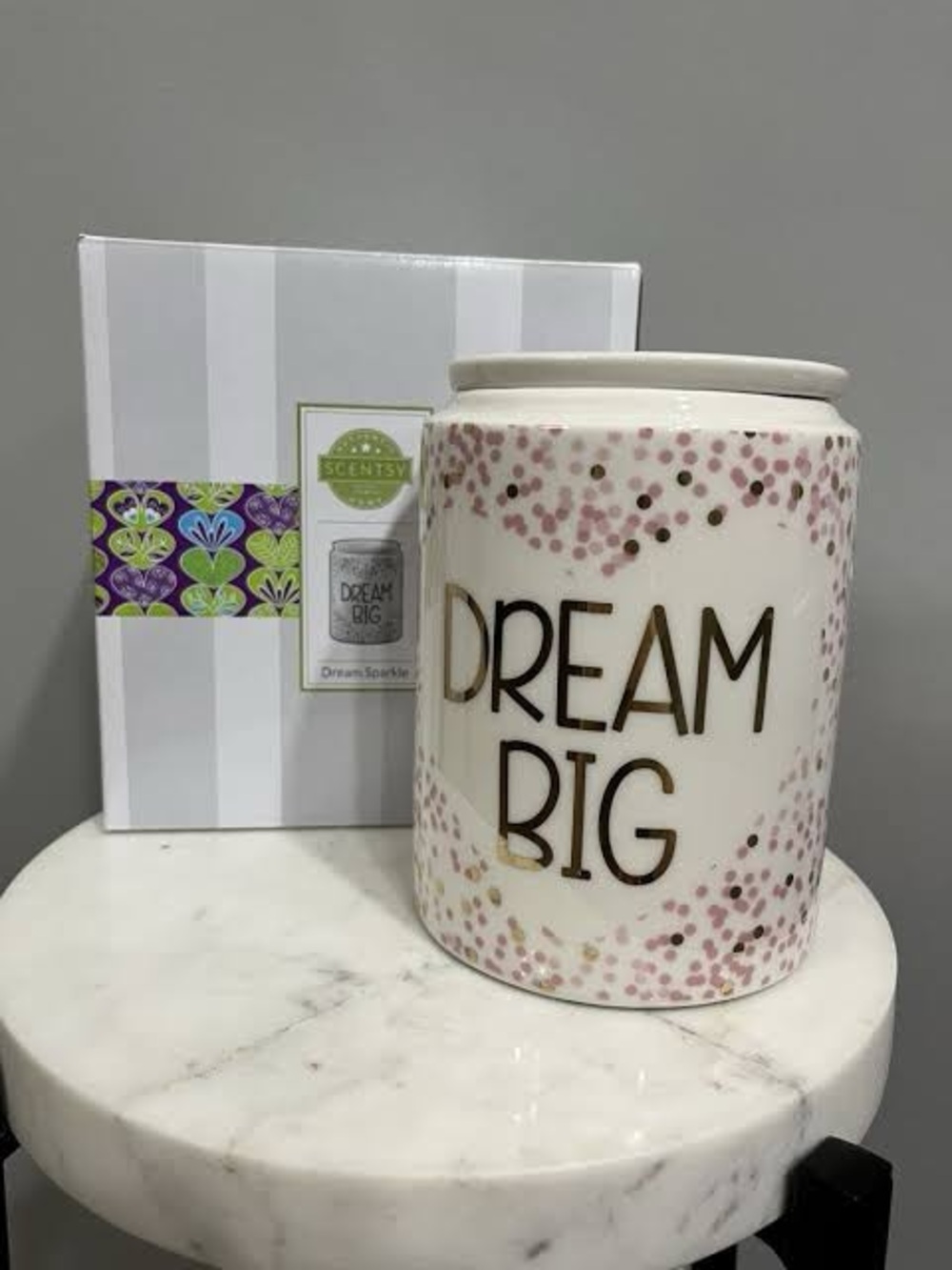 NEW IN BOX Scentsy Warmer "DREAM BIG"